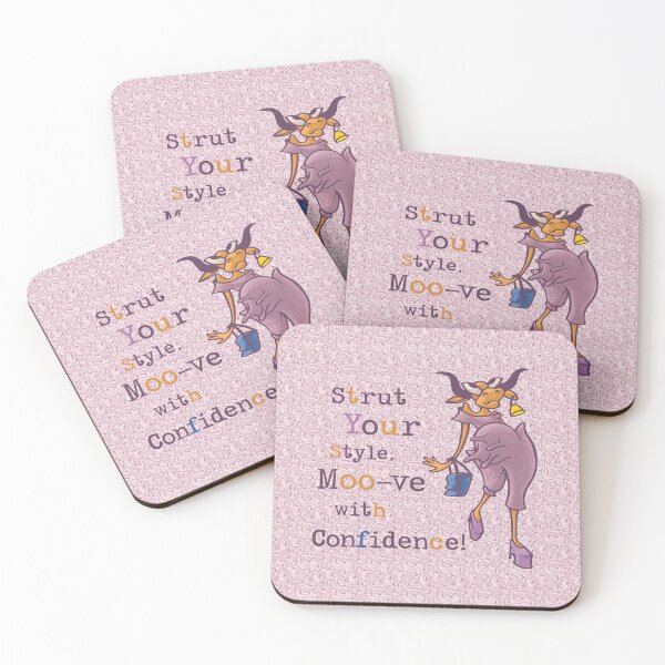 Item preview, Funny Fashionable Cow Strutting on Runway designed and sold by Pink Writer.