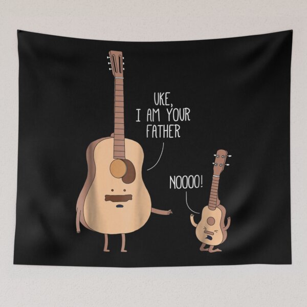 Item preview, Uke I Am Your Father Guitar Ukulele Star Wars Parody Gift designed and sold by LakenDraphil.