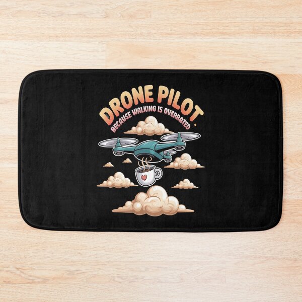 Item preview, Drone - drones - drone pilot - fpv drone - maker culture - crash landing - drone enthusiasts - aerial hobby techwear - drone community – FPV hobbyists – creative pilots – Flying drones – modern pilots designed and sold by JansenGS.