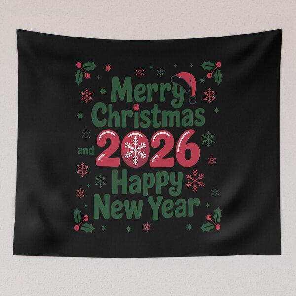 Item preview, Merry Christmas 2026 Happy New Year designed and sold by VladoZork.