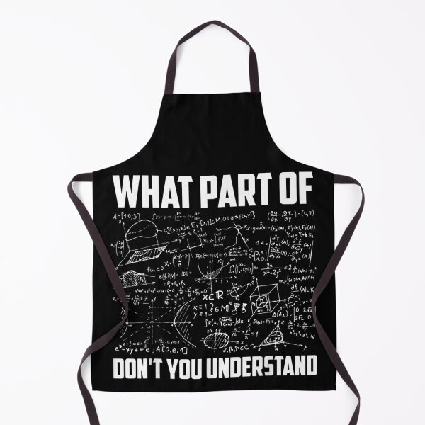 Item preview, What Part Of Don't You Understand Math Formulas Science Geek designed and sold by LakenDraphil.