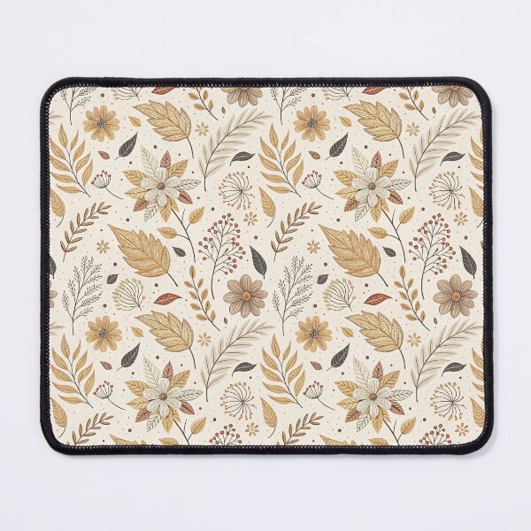 Item preview, Cozy autumn design with flowers and leaves designed and sold by Merrylands Artshop.