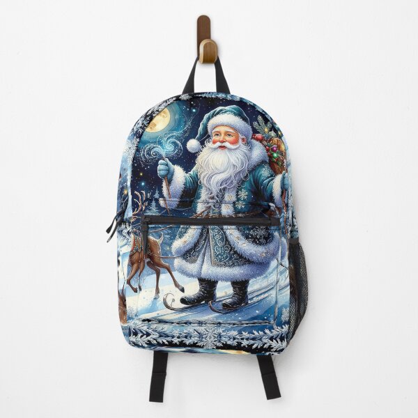 Item preview, Winter Santa Magic – Father Christmas and Reindeer designed and sold by AmetistLight.
