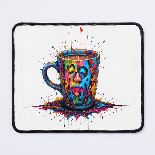 Item preview, A colorful cup of coffee should help you wake up! designed and sold by Hot4Shirt.