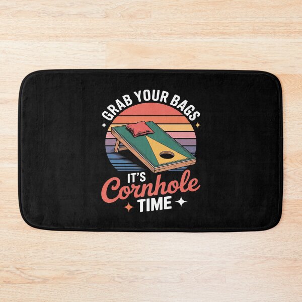 Item preview, Funny Cornhole Team Summer Vacation designed and sold by petrichorsworld.
