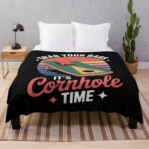 Item preview, Funny Cornhole Team Summer Vacation designed and sold by petrichorsworld.