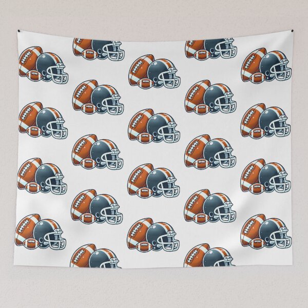 Item preview, Copy of Football Ball and Helmet Cartoon Image designed and sold by OneLook.