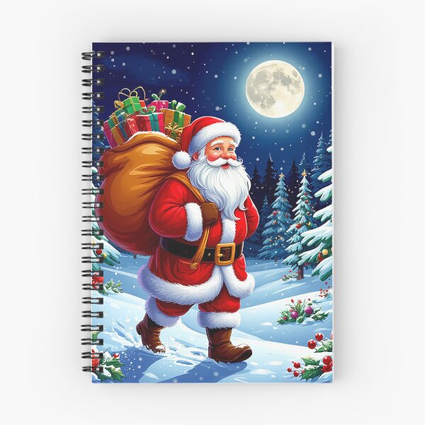 Item preview, Santa’s Journey – Christmas Eve under the Moonlight designed and sold by AmetistLight.
