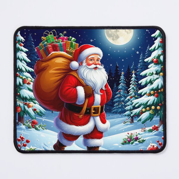 Item preview, Santa’s Journey – Christmas Eve under the Moonlight designed and sold by AmetistLight.