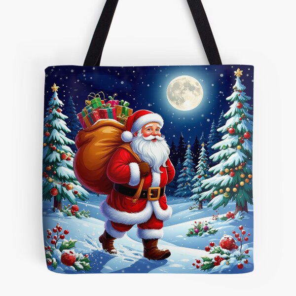 Item preview, Santa’s Journey – Christmas Eve under the Moonlight designed and sold by AmetistLight.
