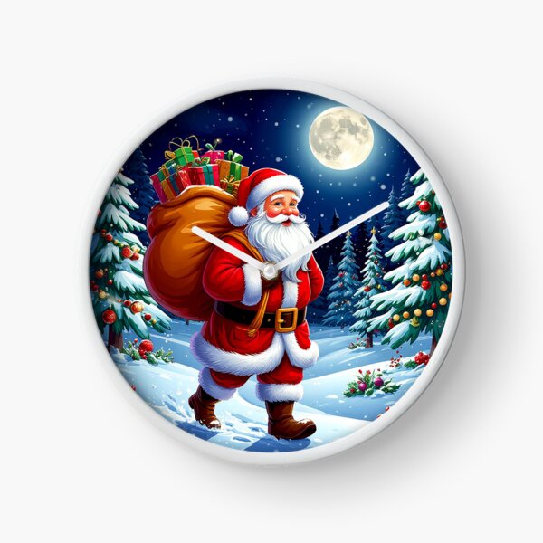 Item preview, Santa’s Journey – Christmas Eve under the Moonlight designed and sold by AmetistLight.