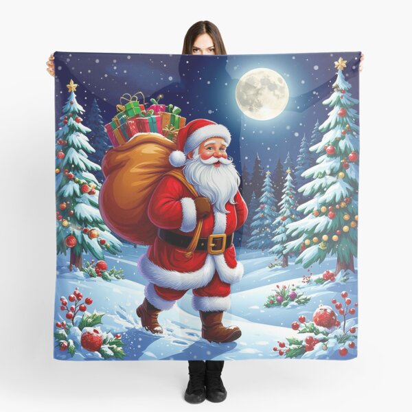 Item preview, Santa’s Journey – Christmas Eve under the Moonlight designed and sold by AmetistLight.