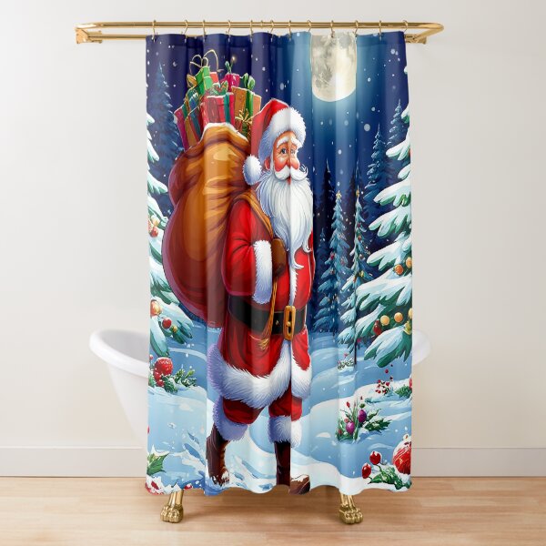 Item preview, Santa’s Journey – Christmas Eve under the Moonlight designed and sold by AmetistLight.