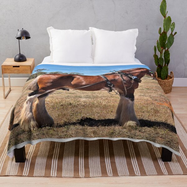 Item preview, Clydesdale horse with harness, Australia designed and sold by FranWest.
