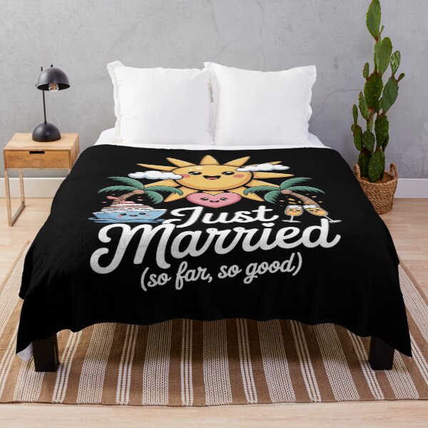 Item preview, Funny Cruise Trip Just Married So Far So Good Honeymoon designed and sold by petrichorsworld.