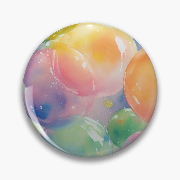Item preview, Dreamy watercolor bubbles designed and sold by MoxisWatercolor.