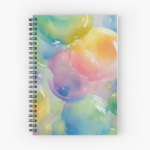 Item preview, Dreamy watercolor bubbles designed and sold by MoxisWatercolor.