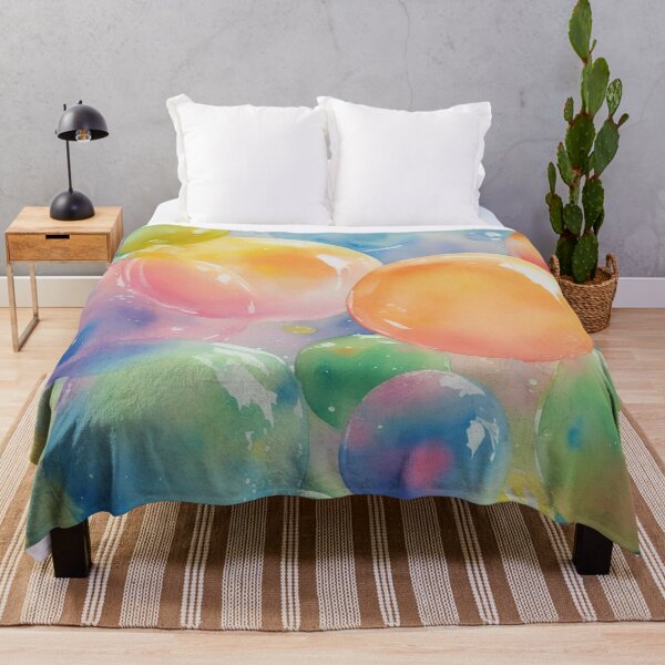 Item preview, Dreamy watercolor bubbles designed and sold by MoxisWatercolor.