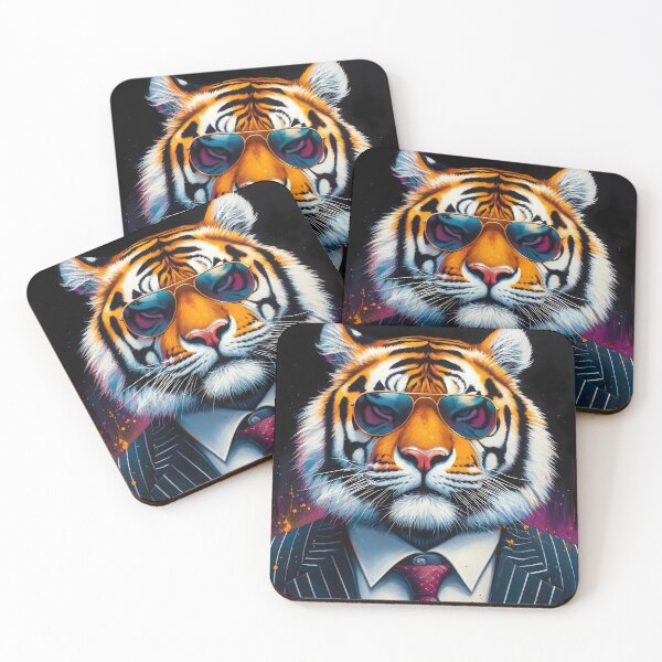 Item preview, Cool Tiger designed and sold by Visual Nomad Club.