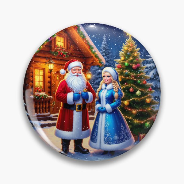 Item preview, Santa and Snow Maiden – Christmas Tree Magic designed and sold by AmetistLight.