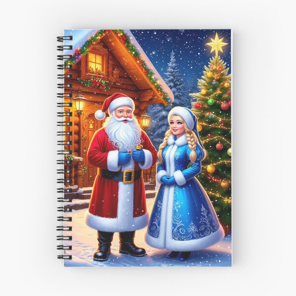 Item preview, Santa and Snow Maiden – Christmas Tree Magic designed and sold by AmetistLight.
