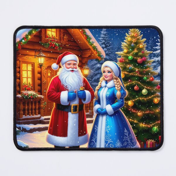 Item preview, Santa and Snow Maiden – Christmas Tree Magic designed and sold by AmetistLight.