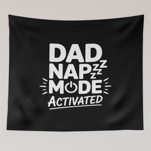 Item preview, Funny Dad Jokes Dad Nap Mode Activated Fathers Day designed and sold by petrichorsworld.