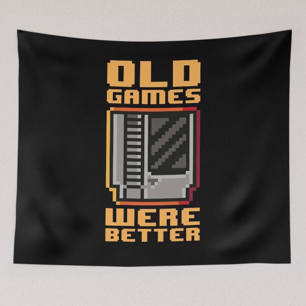 Item preview, Old Games Were Better designed and sold by DemonigoteCamis.
