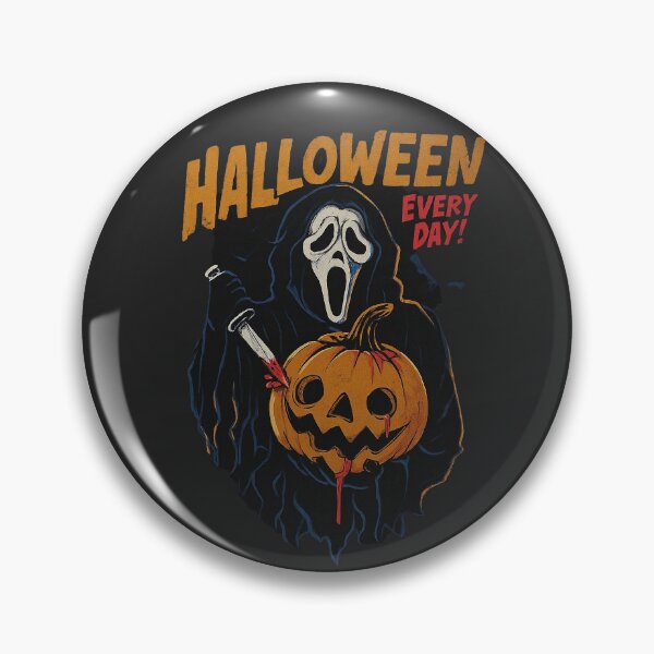 Item preview, HALLOWEEN EVERY DAY! Slasher Ghostface T-Shirt designed and sold by ShopJossDarrow.