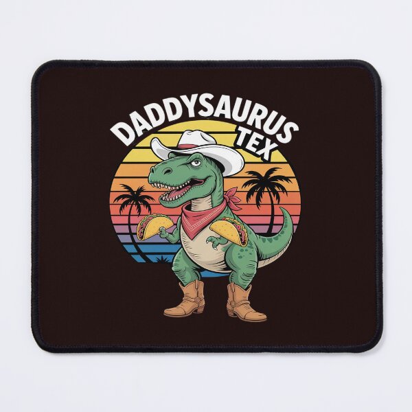 Item preview, Funny Daddysaurus Tex with Tacos designed and sold by KingsLife1994.