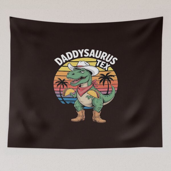 Item preview, Funny Daddysaurus Tex with Tacos designed and sold by KingsLife1994.