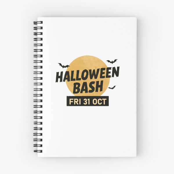 Item preview, Bold Halloween Bash Design with Bats and Full Moon designed and sold by RuweisVibes.