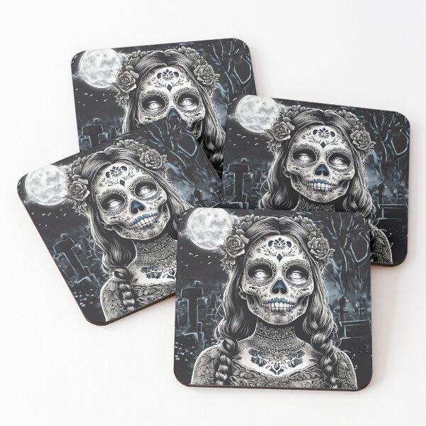 Item preview, Gothic Sugar Skull designed and sold by ONYX Pixee.