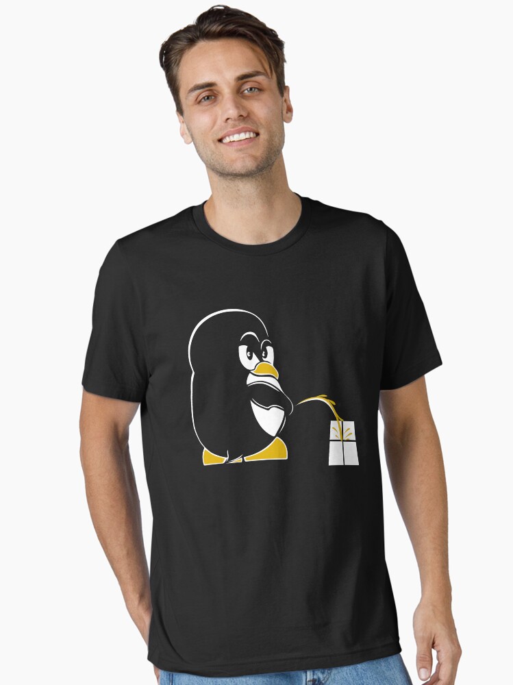 Thumbnail 2 of 7, Essential T-Shirt, Funny Linux Tux Sysadmin Geek Nerd Sudo Root designed and sold by gdxz.