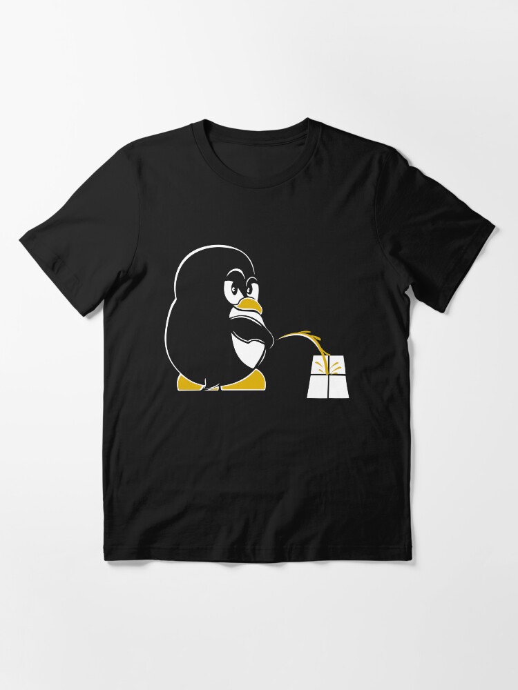 Thumbnail 3 of 7, Essential T-Shirt, Funny Linux Tux Sysadmin Geek Nerd Sudo Root designed and sold by gdxz.