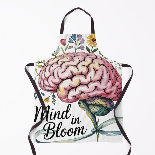 Item preview, Mind in Bloom – Floral Brain Art for Growth and Positivity designed and sold by DigiGroove.