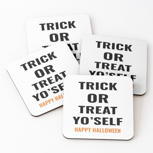 Item preview, Trick Or Treat Yo' Self - Modern Halloween Humor designed and sold by RefiniCoPOD.