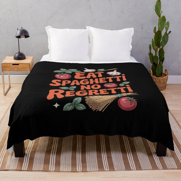 Item preview, Funny Eat Spaghetti No Regretti Italian Food Lovers designed and sold by KingsLife1994.