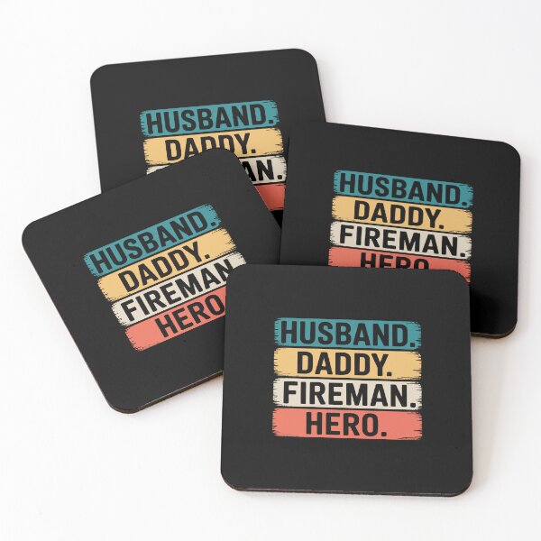 Item preview, Husband Daddy Fireman Hero designed and sold by jkrphoto.