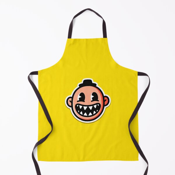 Item preview, Smiling Monster Face – Creepy Cute Sticker designed and sold by Ongoing3007.