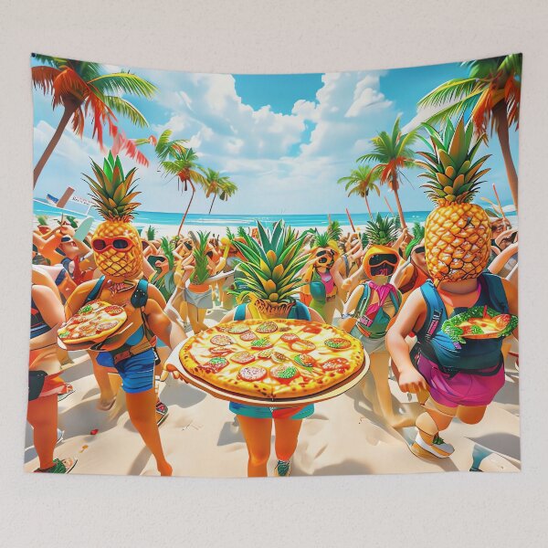 Item preview, Pineapple Pizza Protest designed and sold by ONYX Pixee.