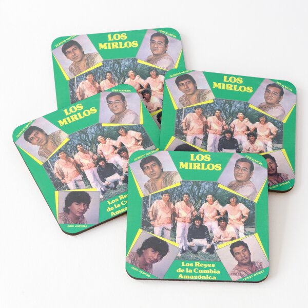 Item preview, Los Mirlos - Los Reyes De La Cumbia Amazonica album 1988 designed and sold by KirstinLonaro.