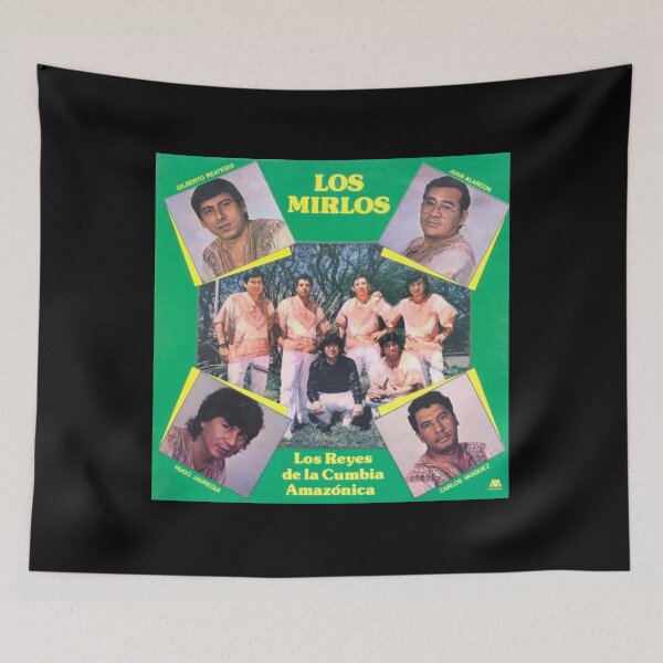 Item preview, Los Mirlos - Los Reyes De La Cumbia Amazonica album 1988 designed and sold by KirstinLonaro.