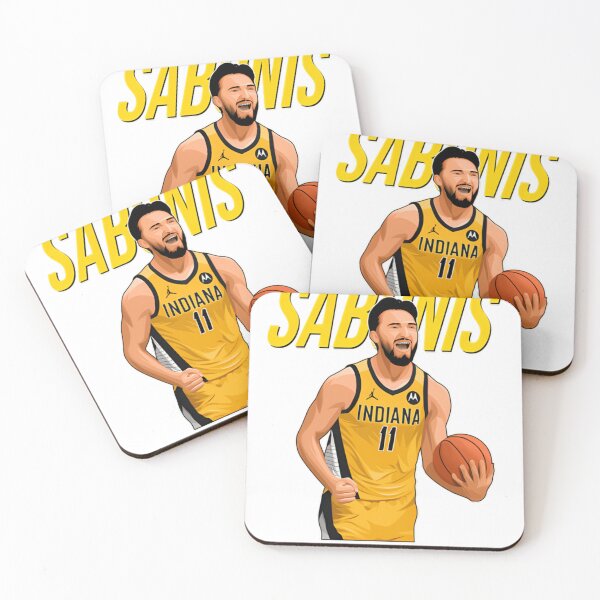 Item preview, Domantas Sabonis Indiana Basketball Art designed and sold by PeytoAnni.
