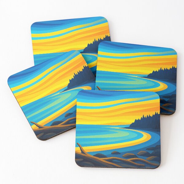 Item preview, Coastal rhythm in the morning light designed and sold by Sigtrix.