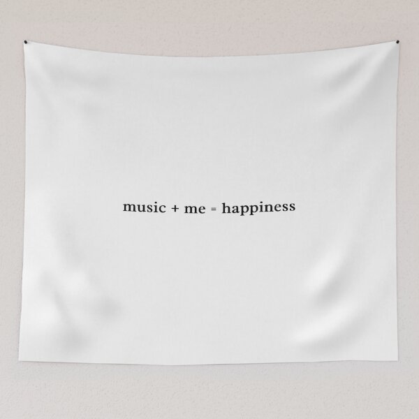 Item preview, music + me = happiness designed and sold by Hi-kari.