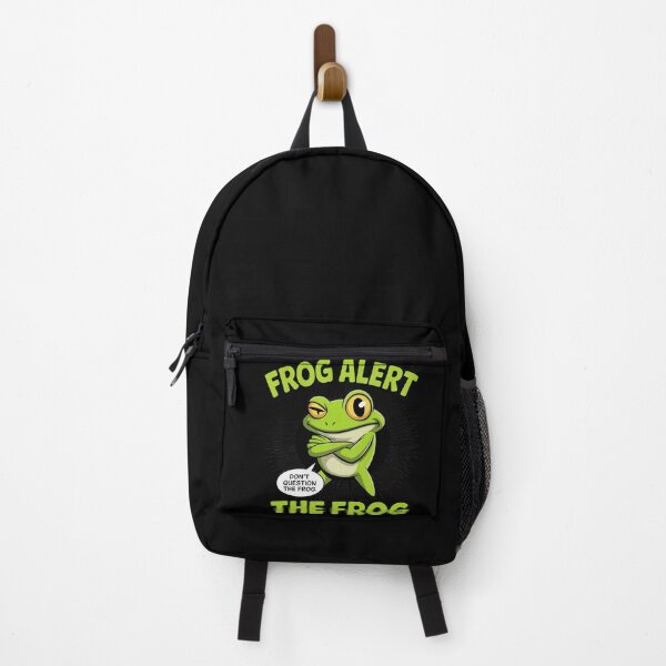 Item preview, Funny Frog Alert Don't Question The Frog designed and sold by KingsLife1994.