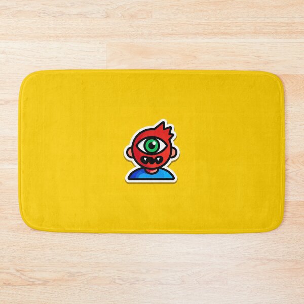 Item preview, Cartoon Cyclops Sticker – Creepy Cute Monster Art designed and sold by Ongoing3007.