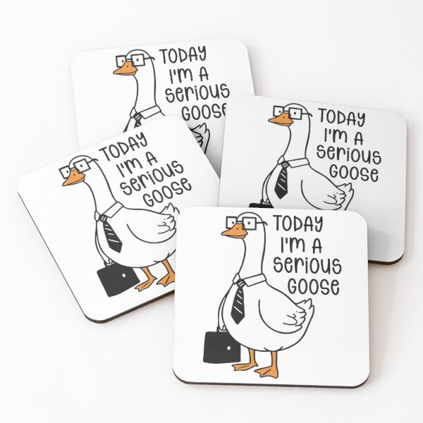 Item preview, Today I'm A Serious Goose designed and sold by abiddyatama.