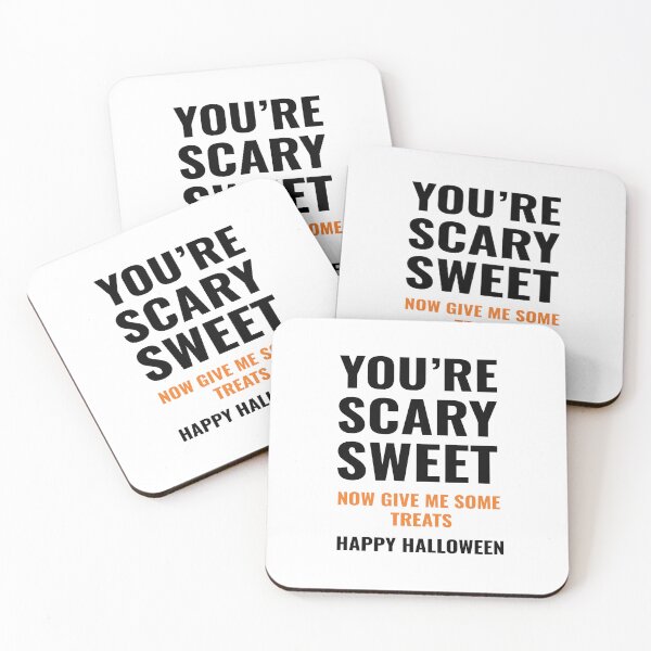Item preview, You're Scary Sweet - Funny Halloween Treat Design designed and sold by RefiniCoPOD.